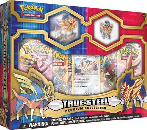 Pokémon TCG: True Steel Zamazenta Premium Collection 